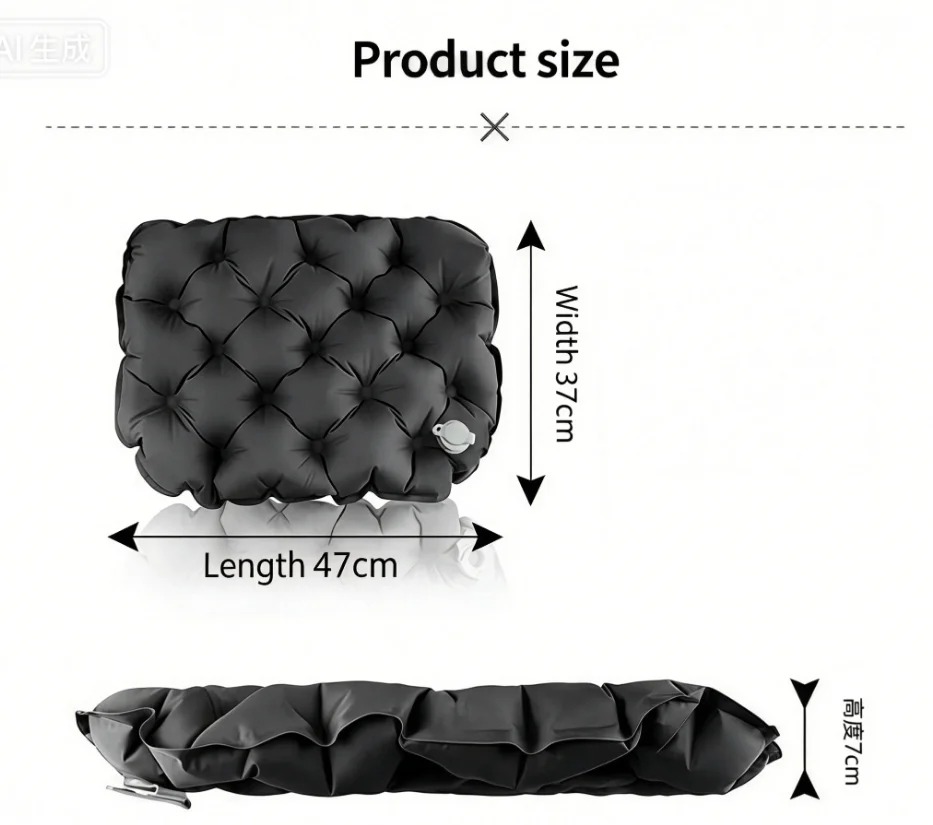 Tragbares Aufblasbares Sitzkis – Outdoor Camping Rugs Bewertung und Preis