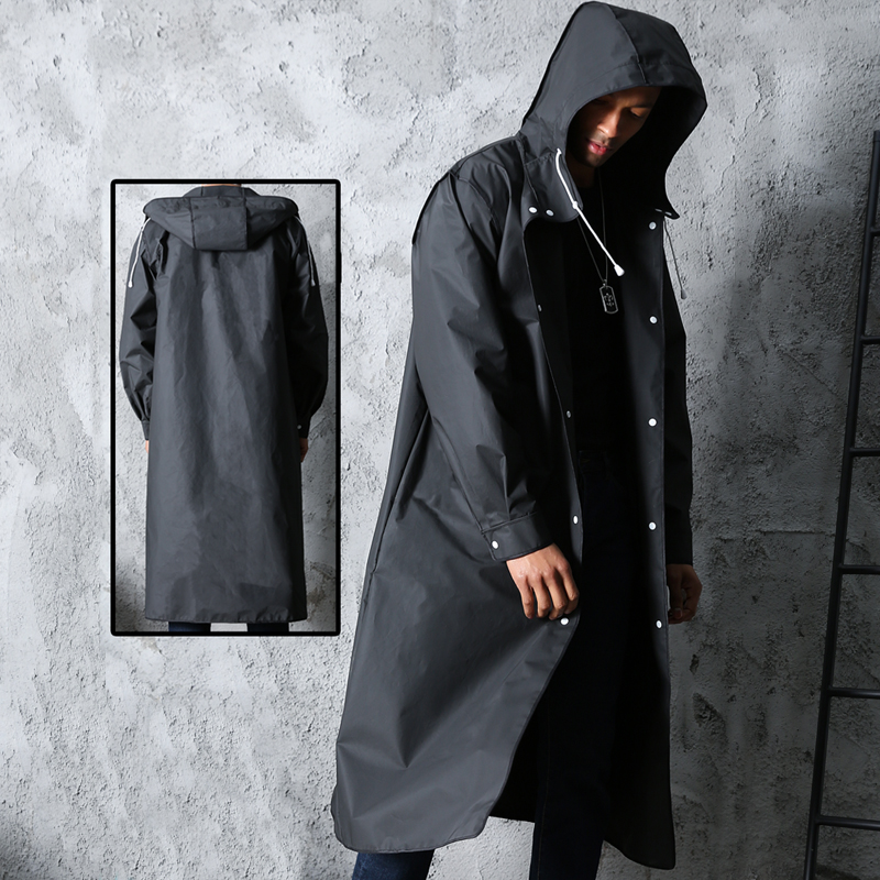 Schwarz Mode Erwachsene Wasser – Camping Rain Poncho Bewertung und Preis
