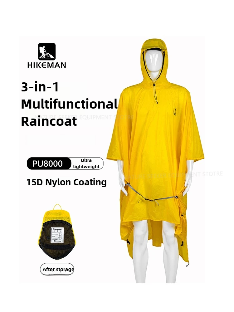 15D/210T Regenmantel Wasserdic – Camping Rain Poncho Bewertung und Preis